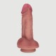 Anthony 20 cm Double Layer Silicone Ultra Realistic Dildo with Balls & Suction Cup - Flesh by Sexopolis