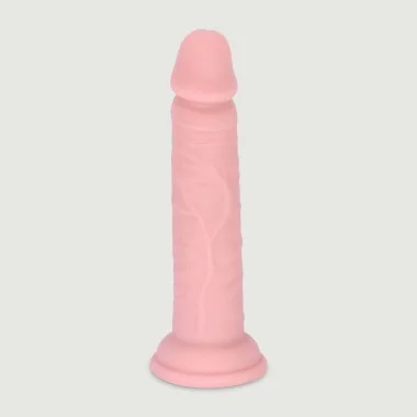 Ομοίωμα Πέους Σιλικόνης Με Βεντούζα Ari 19 cm Realistic Silicone Dildo with Suction Cup - Φυσικό Χρώμα