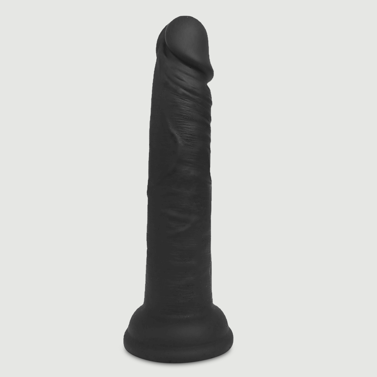 Ομοίωμα Πέους Σιλικόνης Με Βεντούζα Ari 19 cm Realistic Silicone Dildo with Suction Cup - Μαύρο by Sexopolis