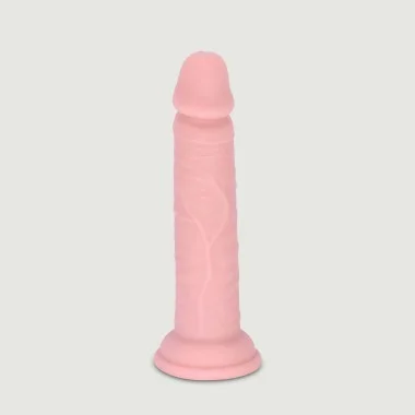Ομοίωμα Πέους Σιλικόνης Με Βεντούζα Blake 17 cm Realistic Silicone Dildo with Suction Cup - Φυσικό Χρώμα
