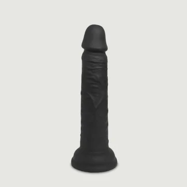 Ομοίωμα Πέους Σιλικόνης Με Βεντούζα Blake 17 cm Realistic Silicone Dildo with Suction Cup - Μαύρο