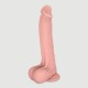 Vander 22,5cm Silicone Realistic Dildo with Balls & Suction Cup - Flesh by Sexopolis