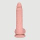 Vander 22,5cm Silicone Realistic Dildo with Balls & Suction Cup - Flesh by Sexopolis