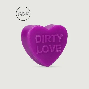 Heart Soap - Dirty Love Lavender Scented