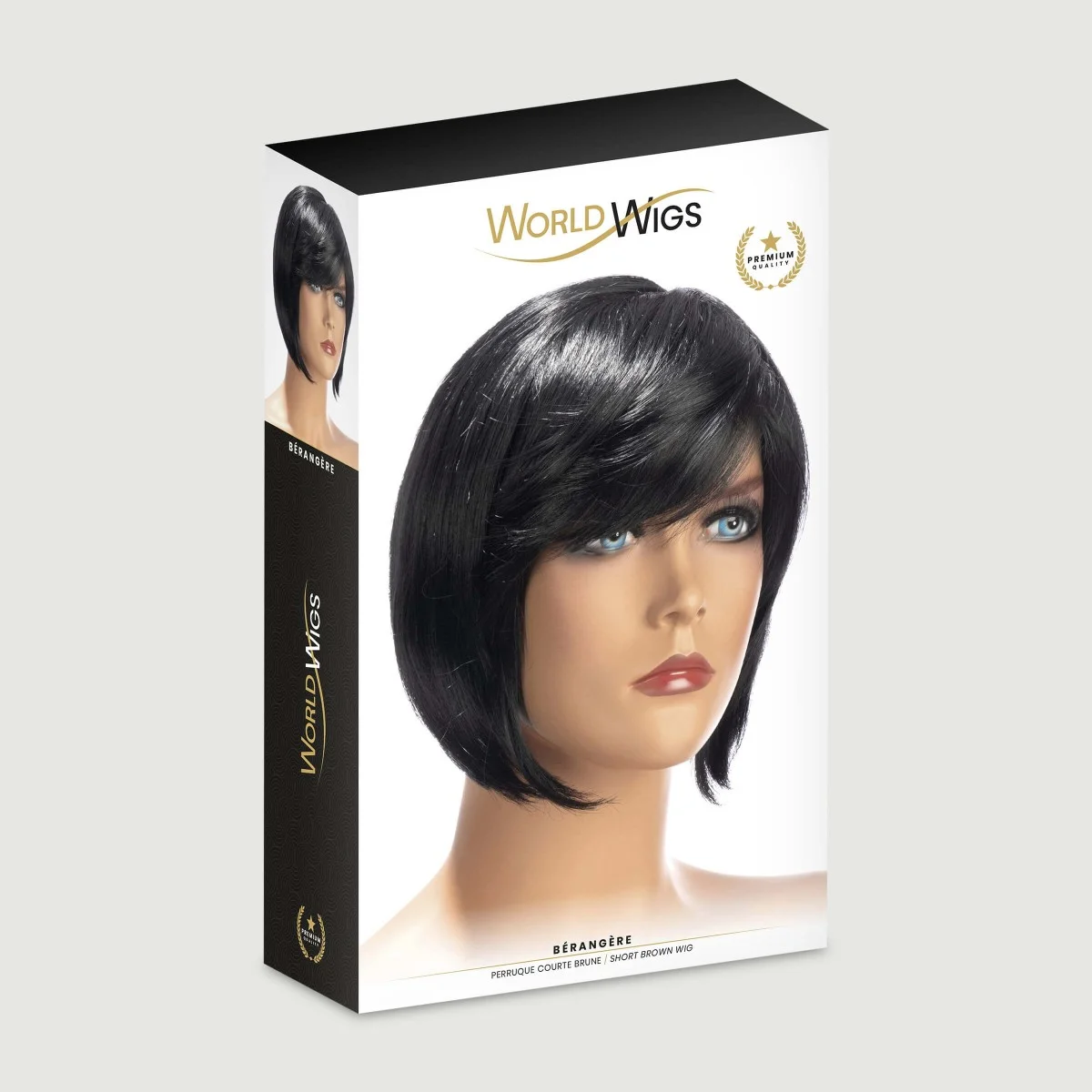 Berangere Wig Medium Hair Brunette by Sexopolis
