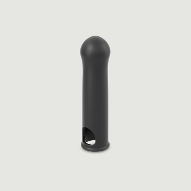 Liquid Soft Silicone Penis Extender - Black