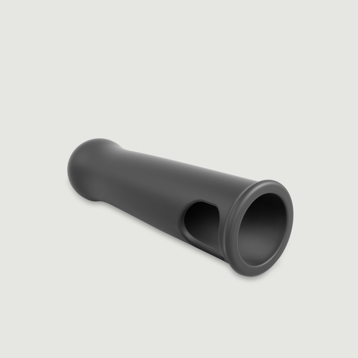 Κάλυμμα Πέους Liquid Soft Silicone Penis Extender - Μαύρο by Sexopolis