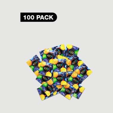 Προφυλακτικά με Γεύση Τσιχλόφουσκα EXS Bubblegum Rap Condoms - 100 Τεμάχια