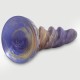Dildo Με Σπιράλ Ραβδώσεις Spiral Unicorn Silicone Dildo 17 x 5 cm - Πολύχρωμο by Sexopolis