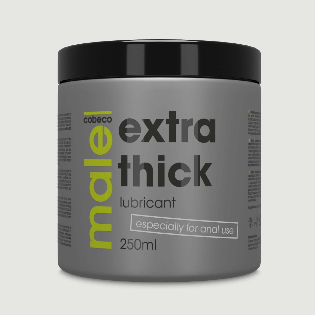Male Extra Thick Lubricant - 250 ml by Sexopolis