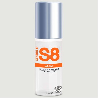 S8 Water Based Anal Lubricant - 125 ml
