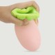 Large Silicone Egg Plug With Suction Cup 16,5  x 9 cm - Pink by Sexopolis