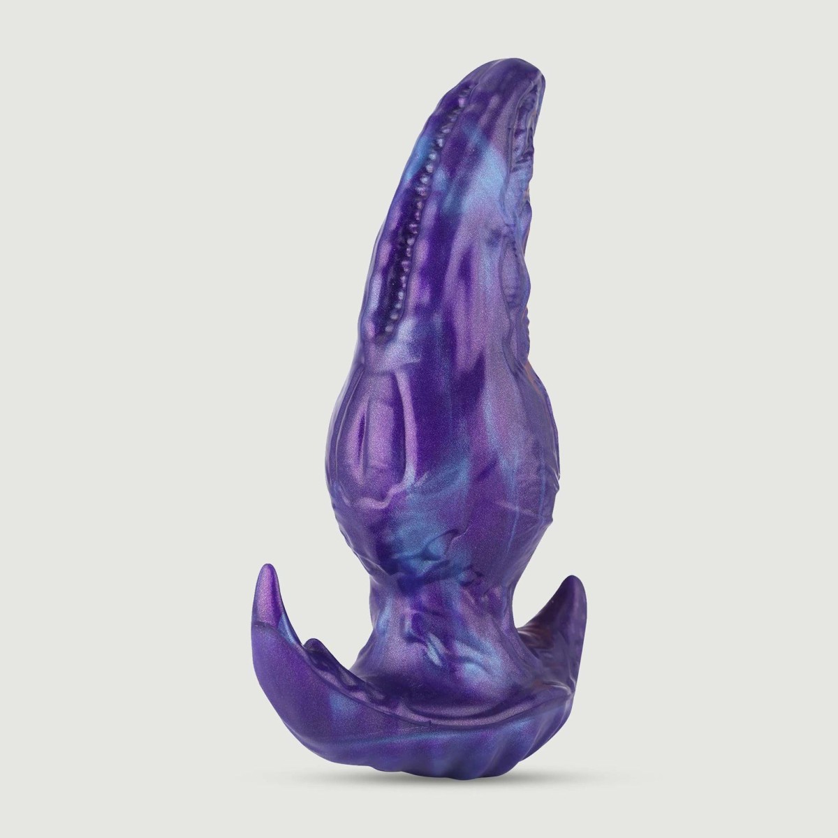 Πρωκτική Σφήνα Σιλικόνης Alien Silicone Extreme Butt Plug 19 x 6,3 cm - Πολύχρωμη by Sexopolis