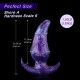 Πρωκτική Σφήνα Σιλικόνης Alien Silicone Extreme Butt Plug 19 x 6,3 cm - Πολύχρωμη by Sexopolis