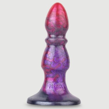 Πρωκτικό Dildo Σιλικόνης Rhakor Mini Silicone Dildo 11 x 3 cm - Μωβ