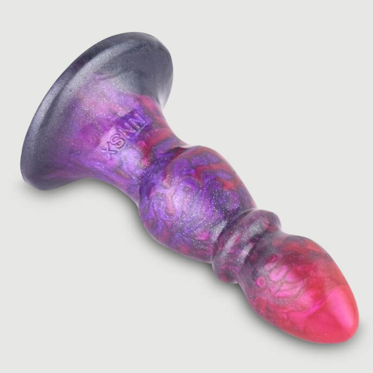 Rhakor Mini Silicone Dildo 11 x 3 cm - Purple by Sexopolis