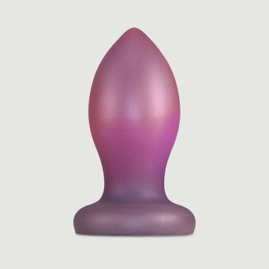 Thick Silicone Anal Plug For Anal Stretch  16,5 x 7,1 cm - Pink