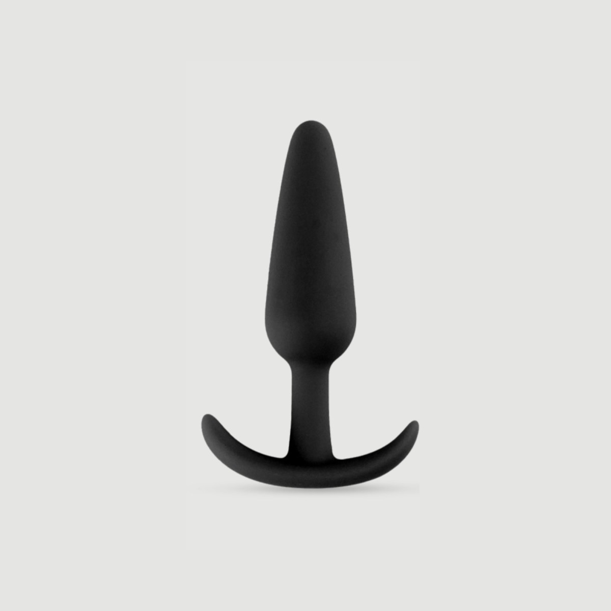 Πρωκτική Σφήνα Σιλικόνης Anal Beginners Large Silicone Butt Plug - Μαύρη by Sexopolis