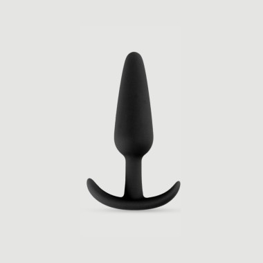 Πρωκτική Σφήνα Σιλικόνης Anal Beginner's Large Silicone Butt Plug - Μαύρη