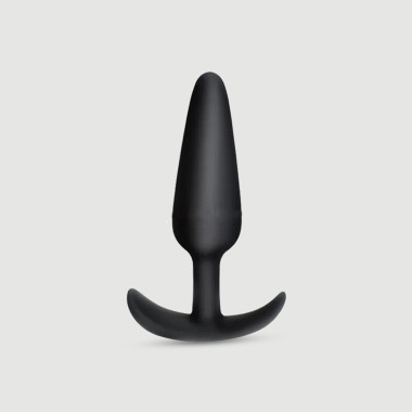 Πρωκτική Σφήνα Σιλικόνης Anchor Silicone Medium Beginner's Butt Plug - Μαύρη