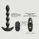 Remote Controlled Vibrating Silicone Flexi Balls - Black by Sexopolis
