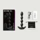 Remote Controlled Vibrating Silicone Flexi Balls - Black by Sexopolis