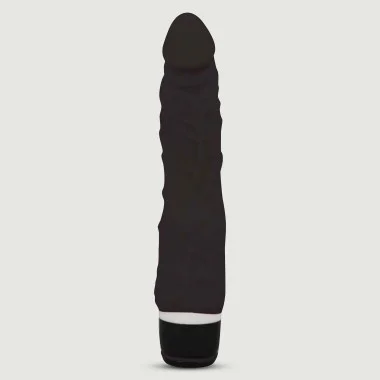 Ρεαλιστικός Δονητής Sexopolis Realistics Classic Original Slim Realistic Vibrator - Μαύρος