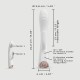 Flexi Silicone Rabbit Premium Flexible Heating Vibrator - White by Sexopolis
