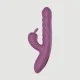 Παλινδρομικός Rabbit Δονητής Σιλικόνης Babette Silicone Rabbit Thrusting Vibrator - Μωβ by Sexopolis