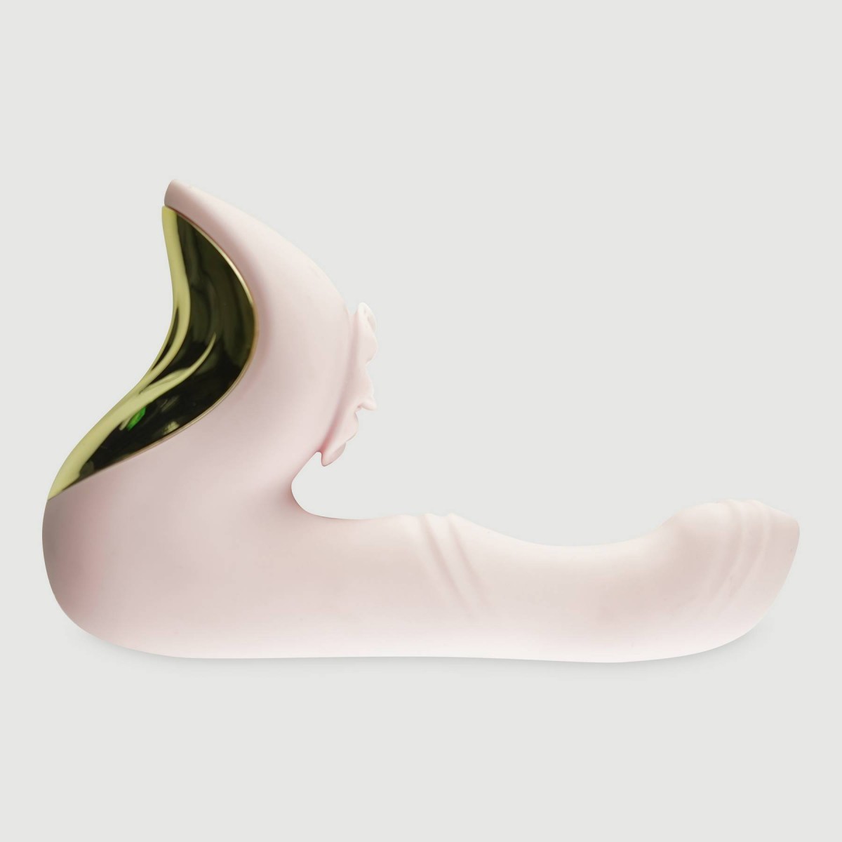 The Royal Tongue Silicone Heating Rabbit Vibrator - Pink by Sexopolis