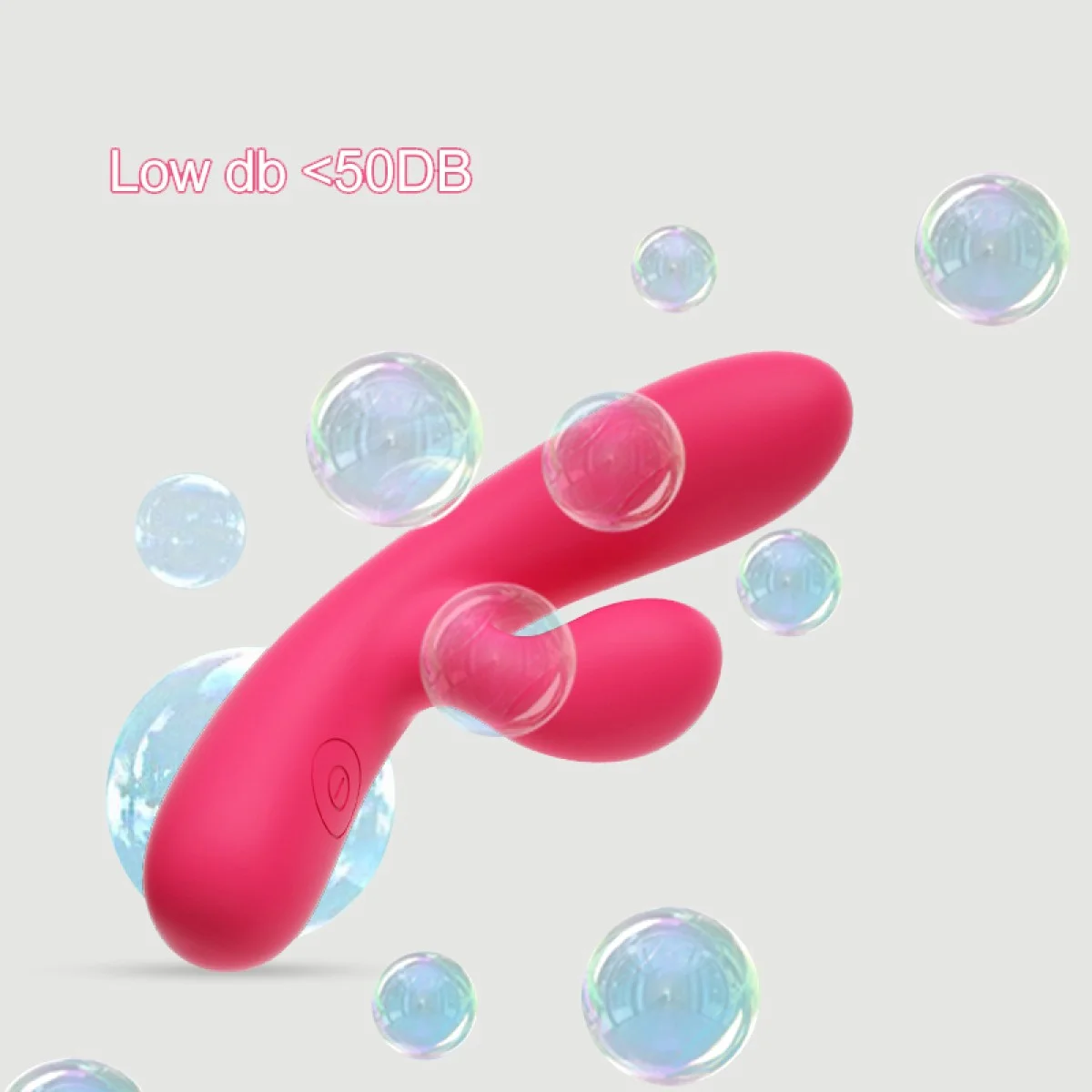 Rabbit Δονητής Από Απαλή Σιλικόνη Starters Powerful Rosie Liquid Silicone Rabbit Vibrator - Κόκκινος by Sexopolis