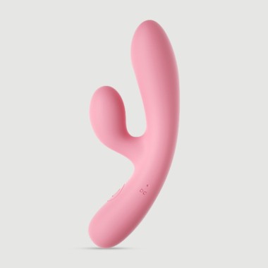 Starter's Powerful Rosie Liquid Silicone Rabbit Vibrator - Pink