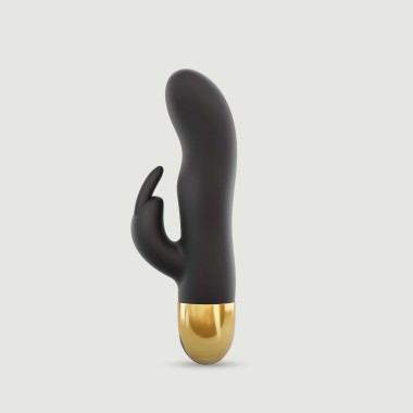 Expert G Silicone Rabbit G-Spot Vibrator - Black