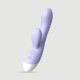 Smooth Classy Strong Dual Motor Silicone Rabbit Vibrator - Violet by Sexopolis