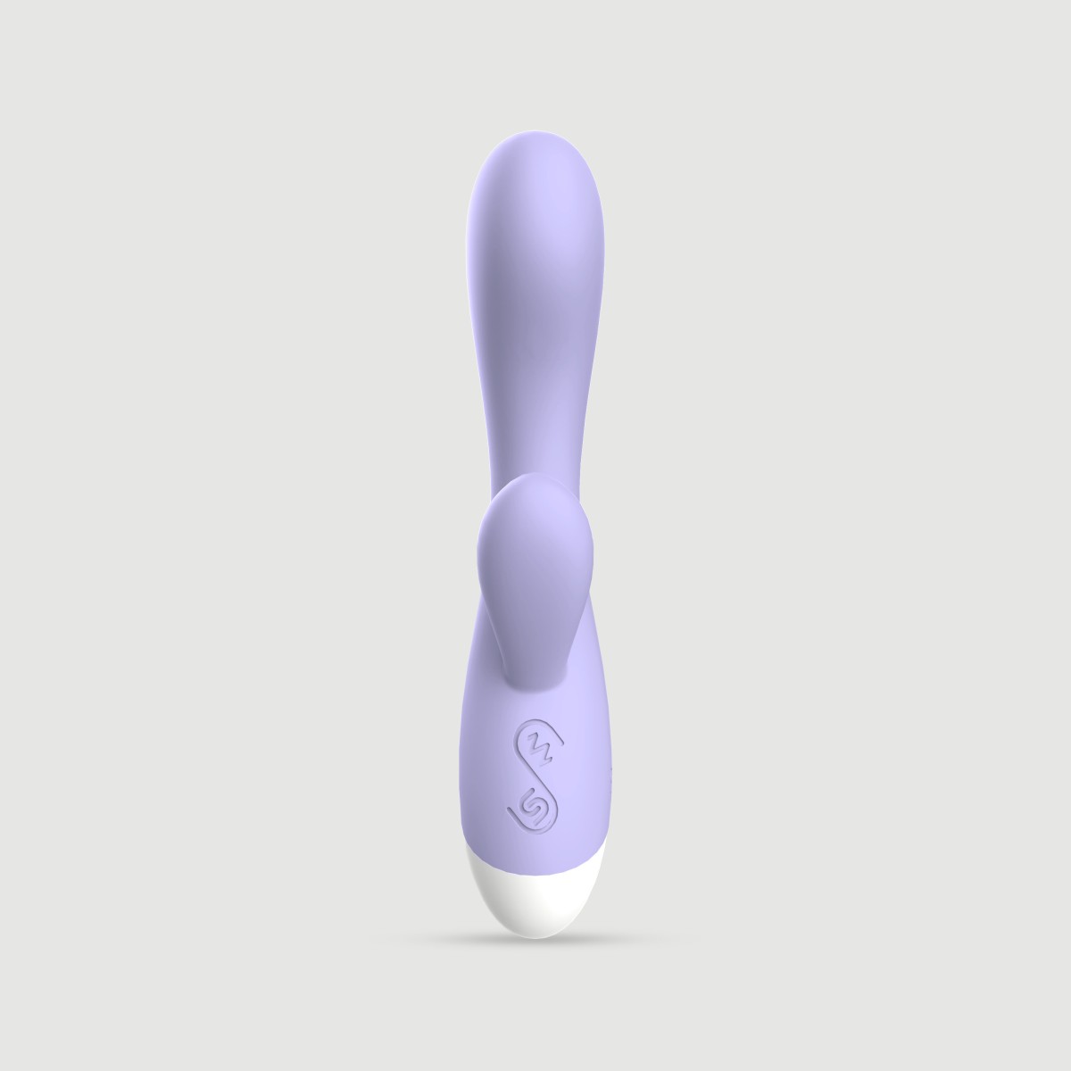 Smooth Classy Strong Dual Motor Silicone Rabbit Vibrator - Violet by Sexopolis