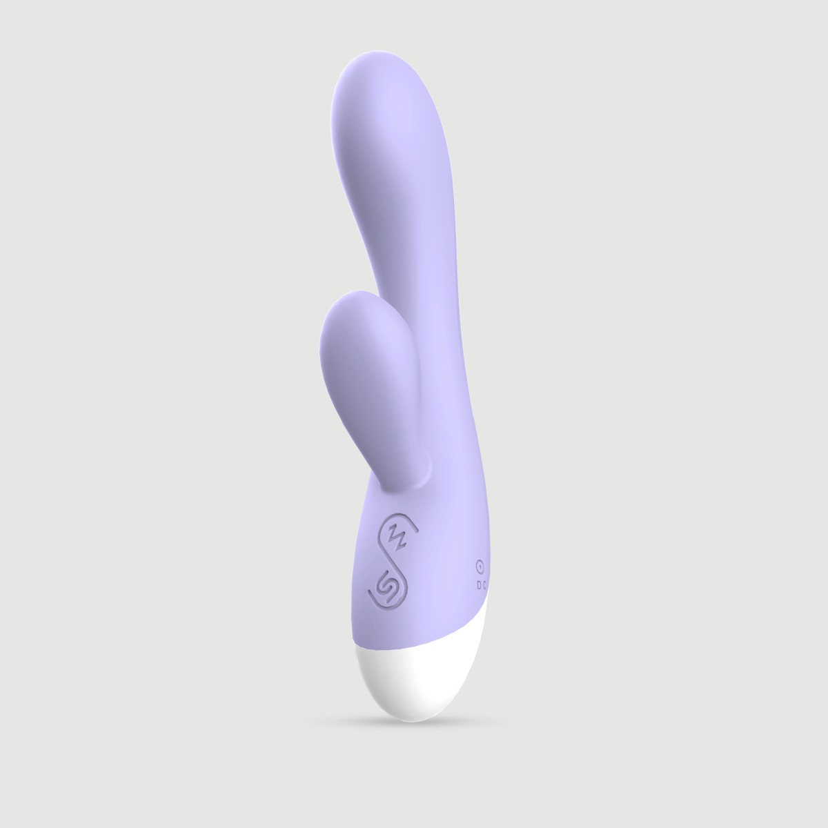 Smooth Classy Strong Dual Motor Silicone Rabbit Vibrator - Violet by Sexopolis