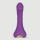 The Real Deal Ergonomic Silicone Realistic Vibrator - Purple by Sexopolis