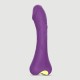 The Real Deal Ergonomic Silicone Realistic Vibrator - Purple by Sexopolis