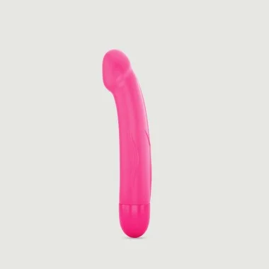 Μακρύς Ρεαλιστικός Δονητής Σιλικόνης Real Vibrations Medium Flesh 2.0 Silicone Realistic Vibrator - Ροζ