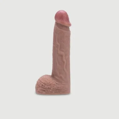 Ομοίωμα Πέους Σιλικόνης Για Sexopolis Sex Machines 22 cm Realistic Silicone Dildo For Sexopolis Sex Machines - Φυσικό Χρώμα