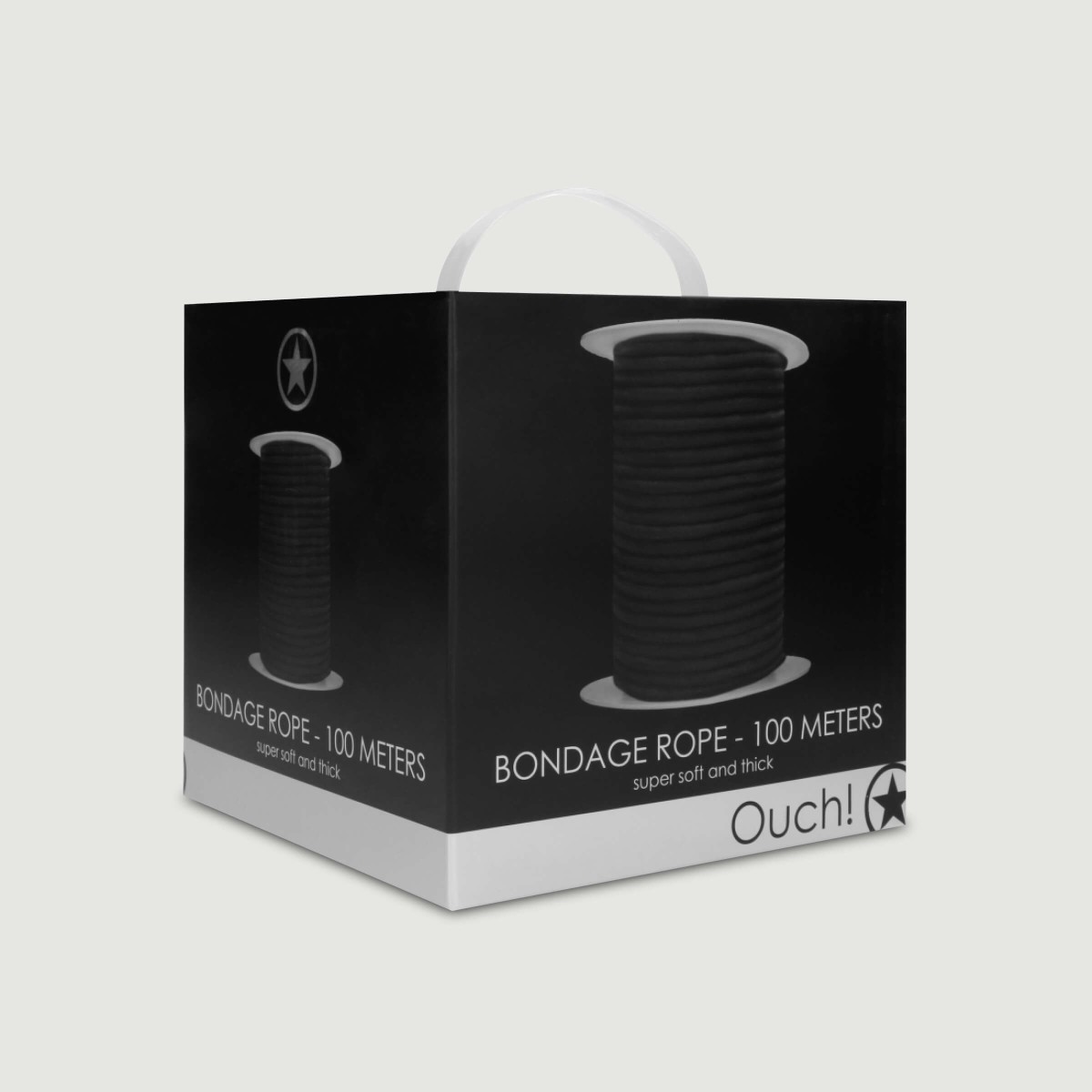 Bondage Rope 100 m - Black by Sexopolis