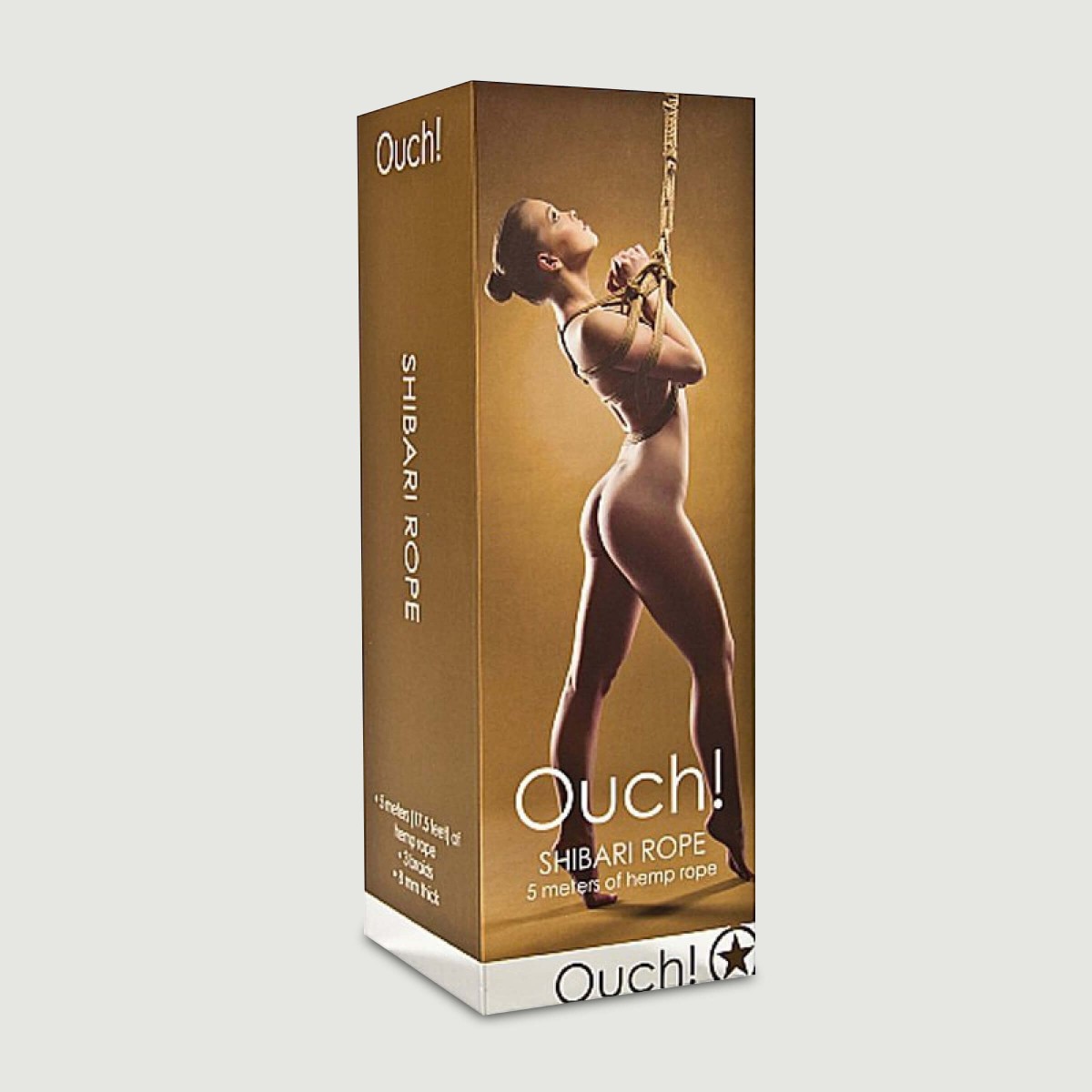 Shibari Rope 5m - Brown by Sexopolis