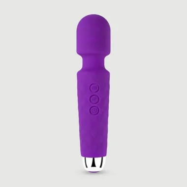Beginner's Powerful Candi Massage Wand Vibrator - Purple