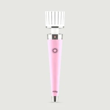 Layla Retro Massage Wand Vibrator - Pink