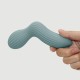 Sexopolis Wellness Ergonomic Premium Silicone Massage Wand Vibrator - Blue by Sexopolis
