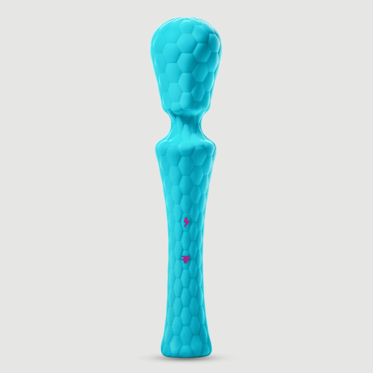 FemmeFunn Ultra Wand XL Powerful Silicone Massage Vibrator - Turquoise by Sexopolis