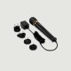 Le Wand Powerful Petite Plug In Premium Wand Massager - Black by Sexopolis