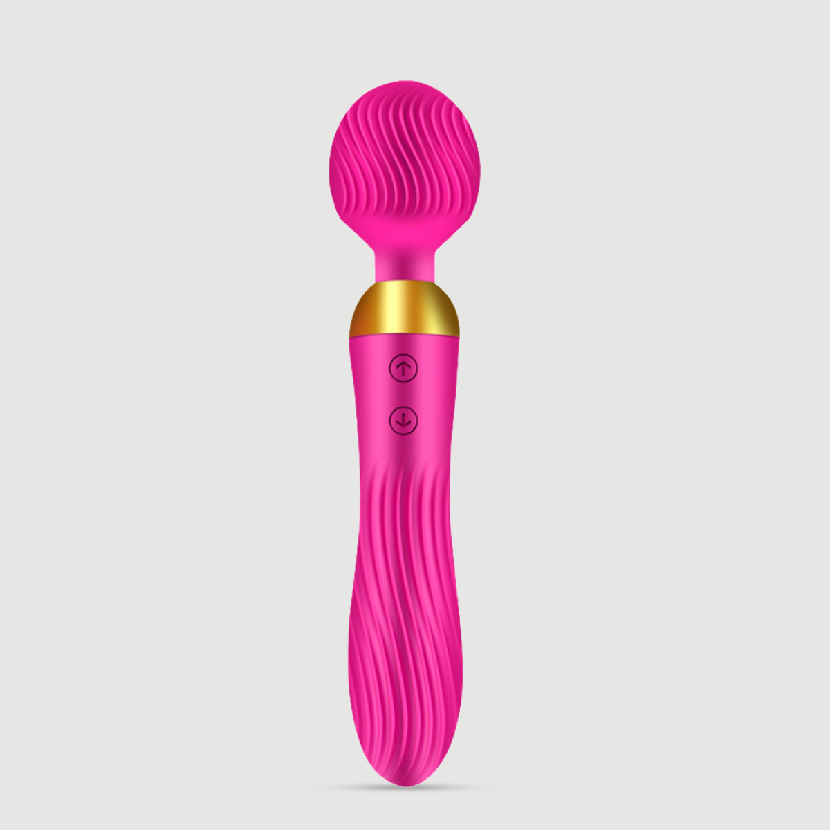 Amalthea 2 in 1 Classic & Wand Massage Vibrator - Pink by Sexopolis