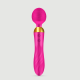 Amalthea 2 in 1 Classic & Wand Massage Vibrator - Pink by Sexopolis