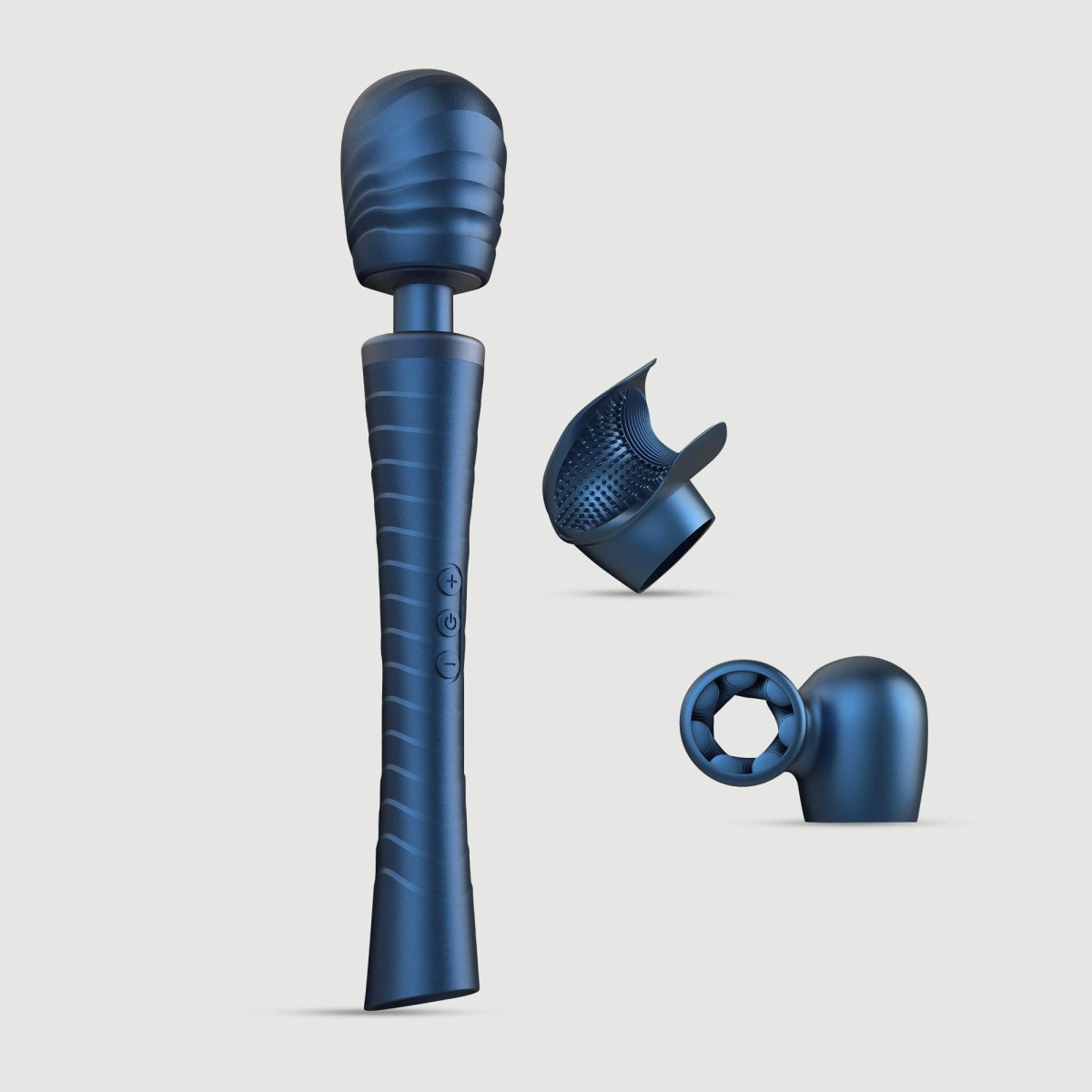 Man.Wand  Edgy Powerful Massage Vibrator For Men & Women - Blue by Sexopolis